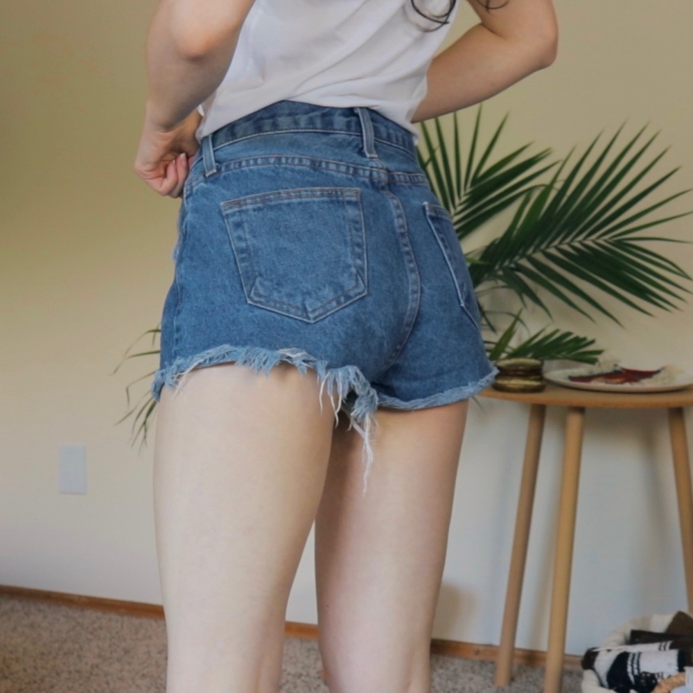 John Galt vintage denim shorts